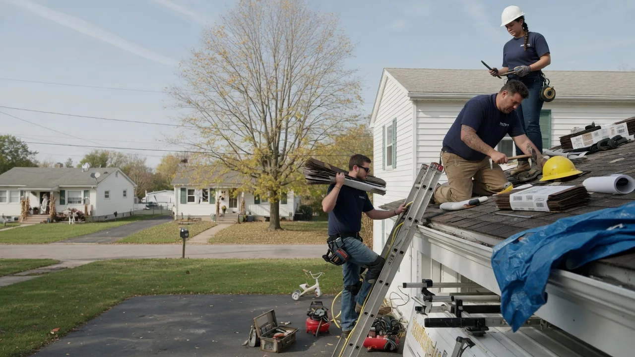 Local Roofing Contractors in Mansfield, IL near me
